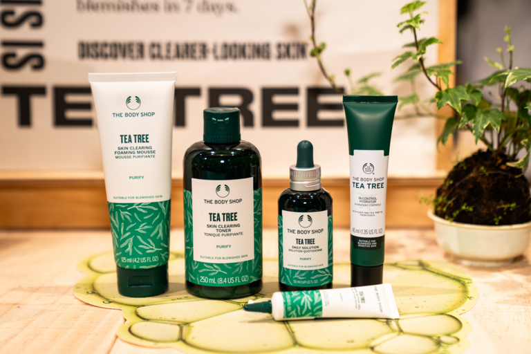 The Body Shop 天然成分 茶樹系列 公平貿易 動物實驗 