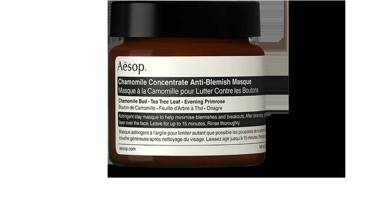 Aesop 甘菊去瑕敷面膜 Aesop 香芹籽抗氧化面膜 