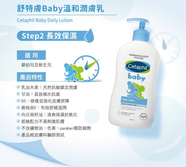 舒特膚 BABY溫和潤膚乳液 